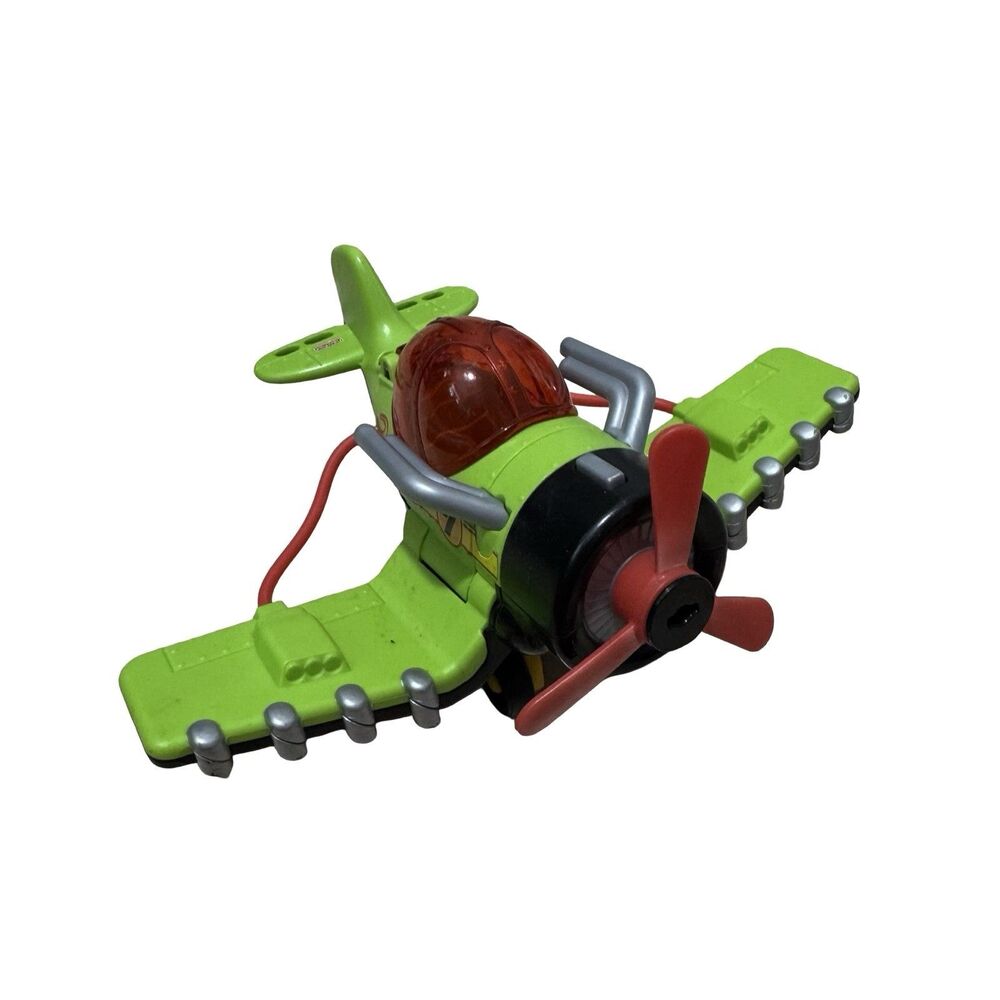 Imaginext Sky Racers Sea Stinger Toy Plane FisherPrice Airplane Green